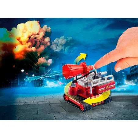 Robô de extinção de ação Playmobil City