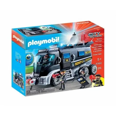 Polícia de robôs de ação Playmobil City: operação especial