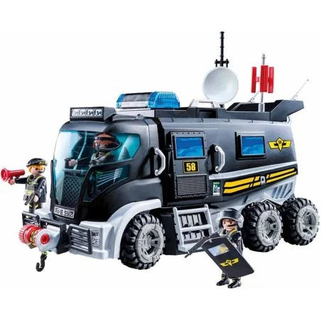Polícia de robôs de ação Playmobil City: operação especial