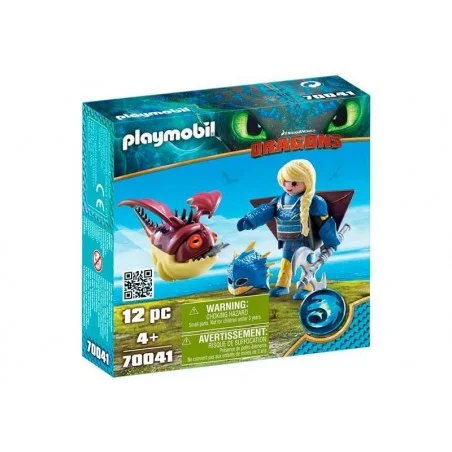 Playmobil Dragões Astrid com Globoglob