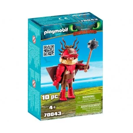 Playmobil Dragons Snotlout com traje voador