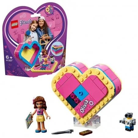 Caixa de coração de Olivia Friends Lego
