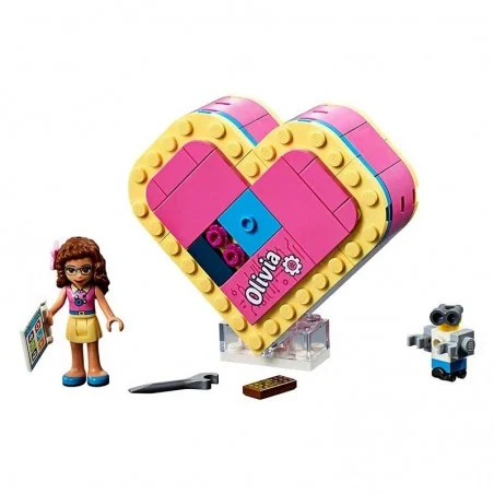 Caixa de coração de Olivia Friends Lego