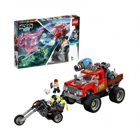 Caminhão de acrobacias de bombeiros Lego Hidden Side
