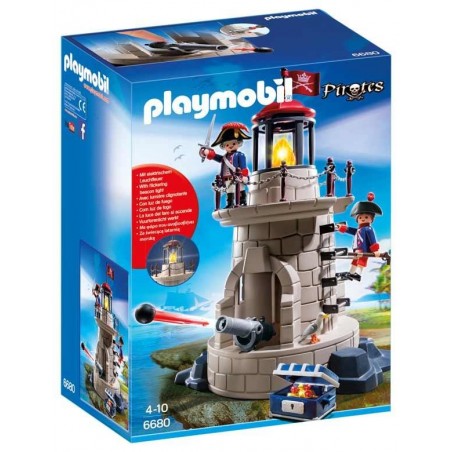 Farol com soldados Playmobil