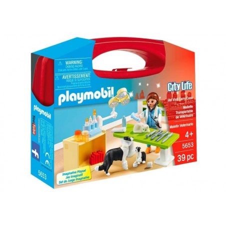 Maleta veterinária Playmobil