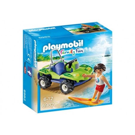 Playmobil Family Fun Surfer com Buggy