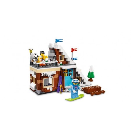 Abrigo de inverno para criadores LEGO