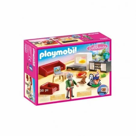 Sala de estar da casa de bonecas Playmobil