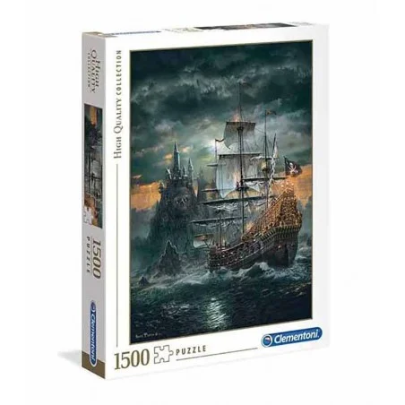 Puzzle do navio pirata 1500 peças
