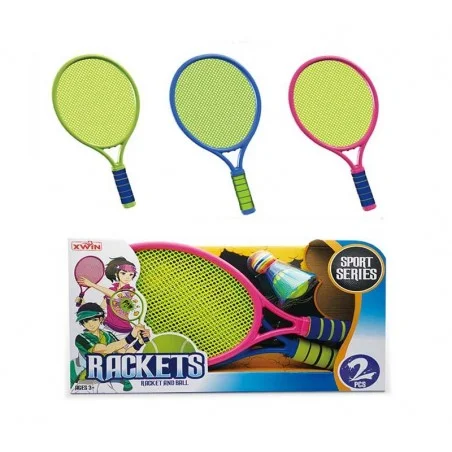 Conjunto de raquetes de badminton