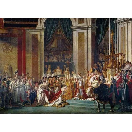 Louvre Puzzle A Coroação de Napoleão e Josefina