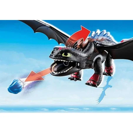 Playmobil Dragons Dragon Racing Soluço e Desdentado