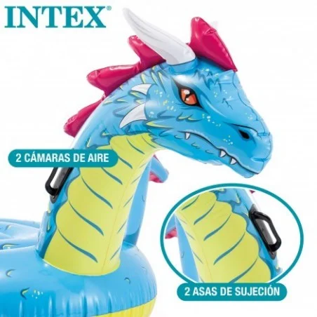 Tapete inflável dragão INTEX