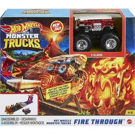 Calha de incêndio Monster Truck Hot Wheels