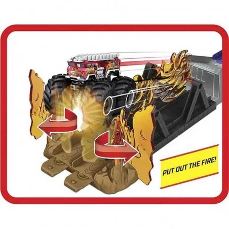 Calha de incêndio Monster Truck Hot Wheels