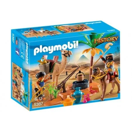 Acampamento egípcio histórico Playmobil
