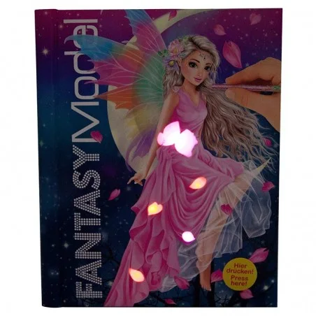 Livro para colorir Fantasy Model Top Model