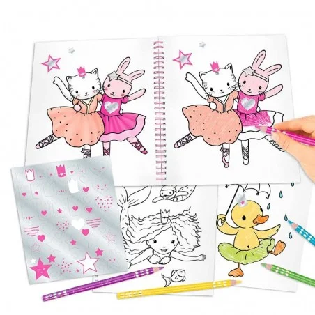 Livro para colorir Princess Mimi