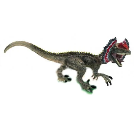 Mega Figura Dilophosaurus Dinossauro Com Som