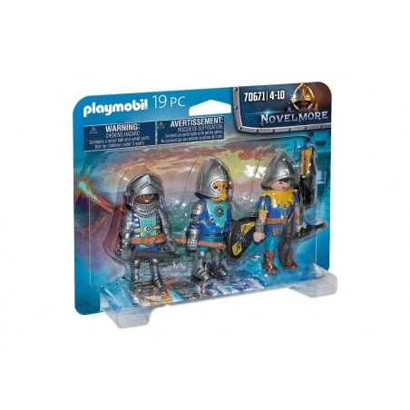 Playmobil Novelmore Conjunto 3 Cavaleiros