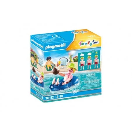 Playmobil Family Fun Swimmer com flutuador