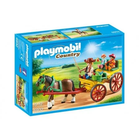 Carruagem de cavalos country Playmobil