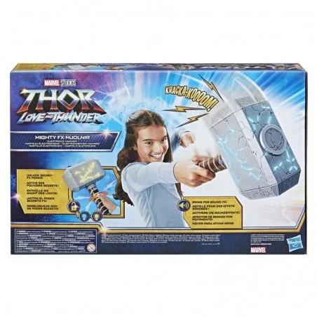 Mighty FX Mjolnir Thor Love e Thunder Martelo Eletrônico