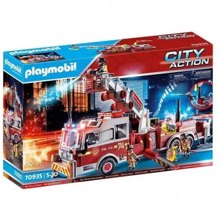 Playmobil City Action Fire Vehicle Escada da Torre dos EUA