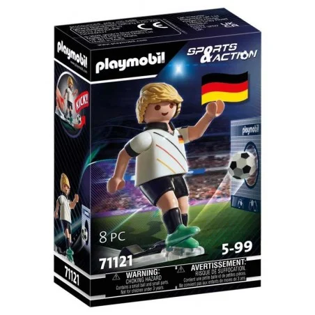 Jogador de futebol de esportes e ação Playmobil Alemanha