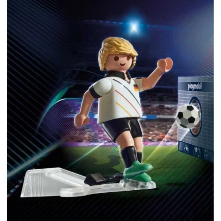 Jogador de futebol de esportes e ação Playmobil Alemanha