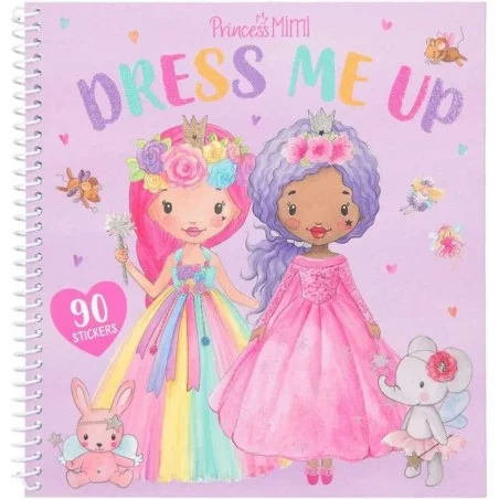 Caderno de adesivos Princess Mimi Dress Me Up