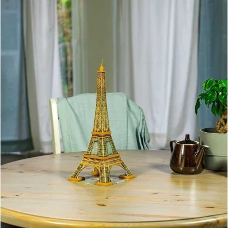 3D Puzzle Torre Eiffel Edição Especial Noite Com LED
