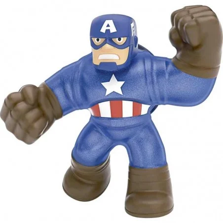 Goo Jit Zu Heróis Marvel Capitão América