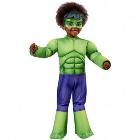 Fato infantil Saf Preschool Hulk tamanho S