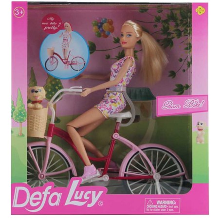 Boneca Bicicleta Lucy
