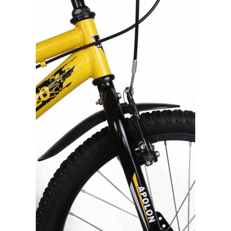 Bicicleta Apollon Amarela de 20 Polegadas