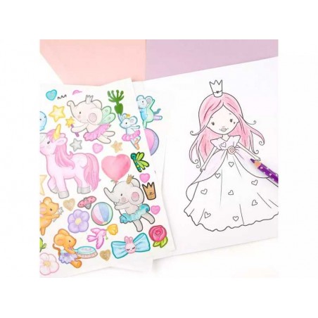 Livro para colorir Princess Mimi