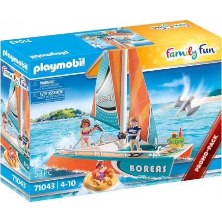 Catamarã Playmobil Family Fun