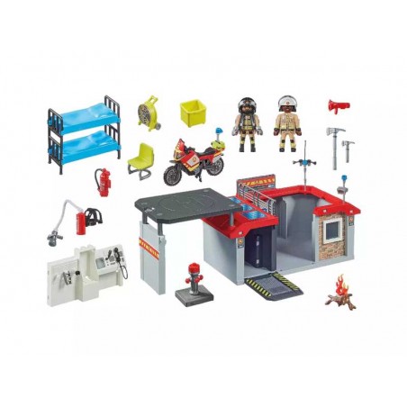 Corpo de Bombeiros de Ação Playmobil City