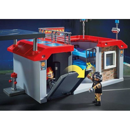 Corpo de Bombeiros de Ação Playmobil City
